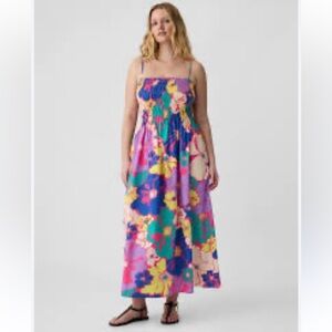 GAP Colorful Smocked Dress NWT size medium